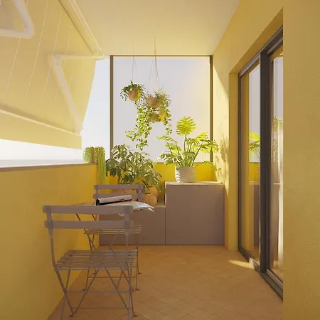 公寓 Elda Yellow Palace, Pazari I Ri *